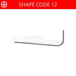 Rebar Shape Codes - Bar Bending Shapes 8666:2020 | Heaton Manufacturing